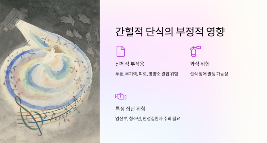 간헐적 단식은 체중 감량에 도움이 될까?